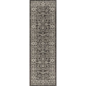 Palazzo Vine And Border Textured Weave Indoor/outdoor Area Rug